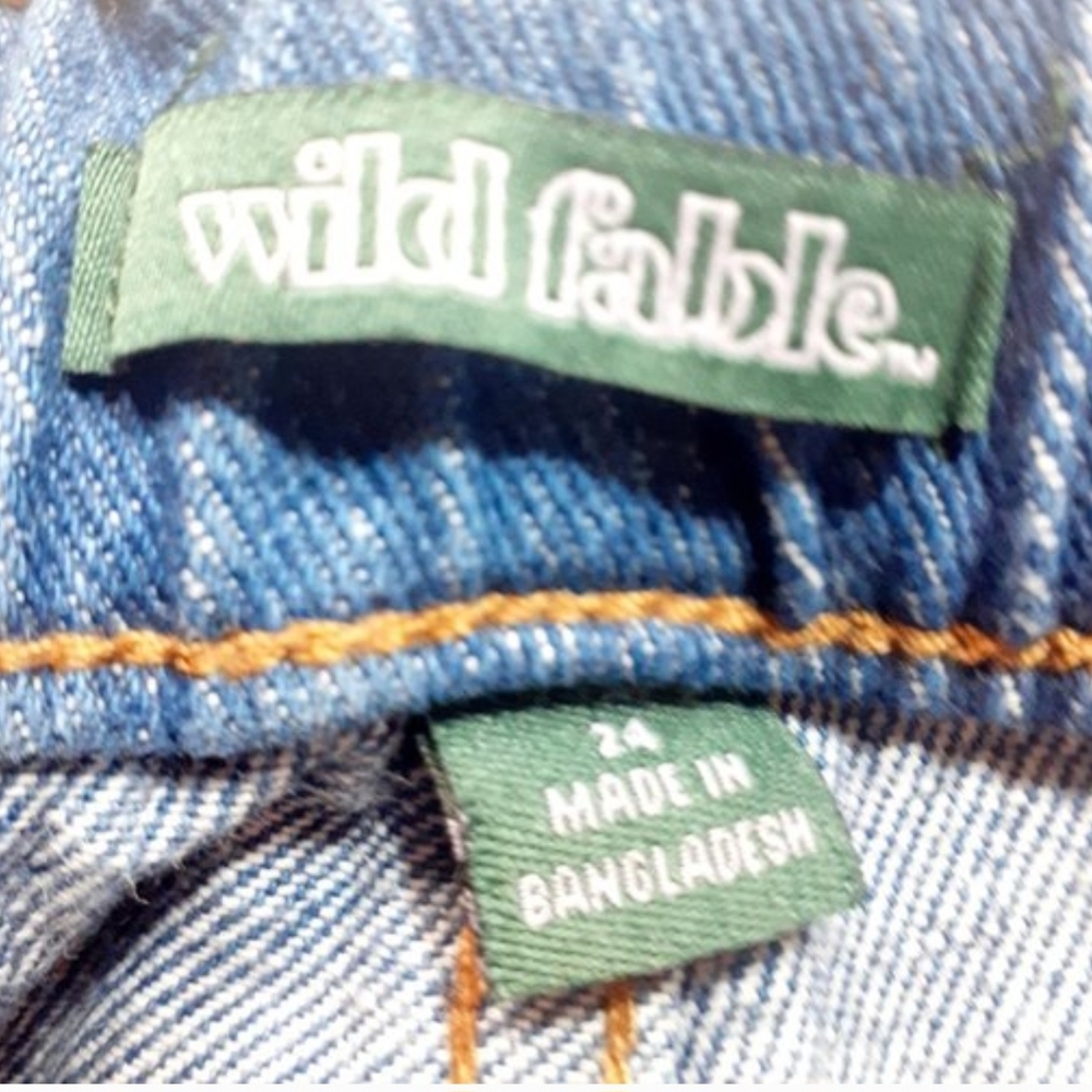 ⏰ 1 HOUR SALE PRICE wild fable Dark Blue Denim Shorts - Picture 3 of 3